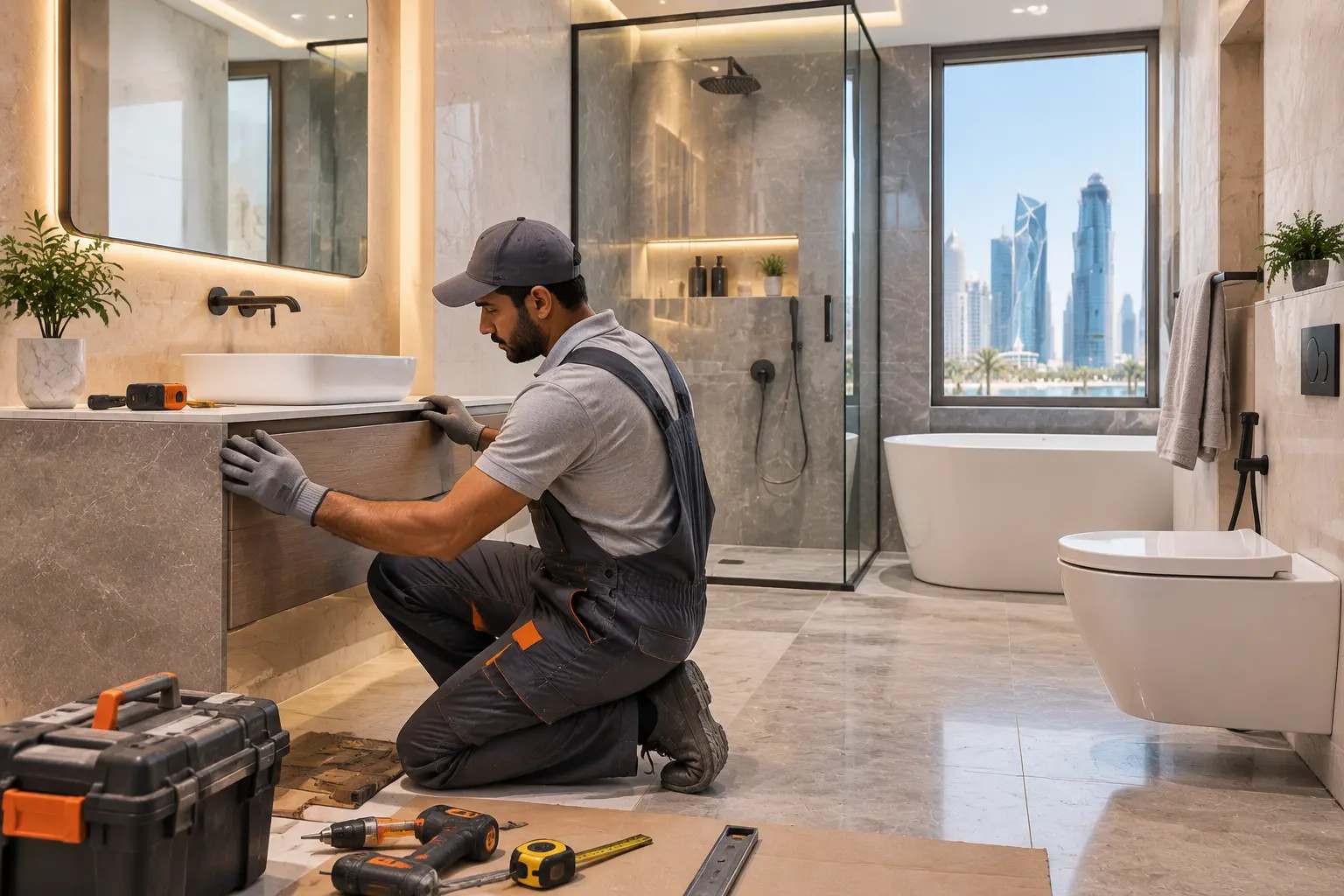 Bathroom Renovation Service in Qatar