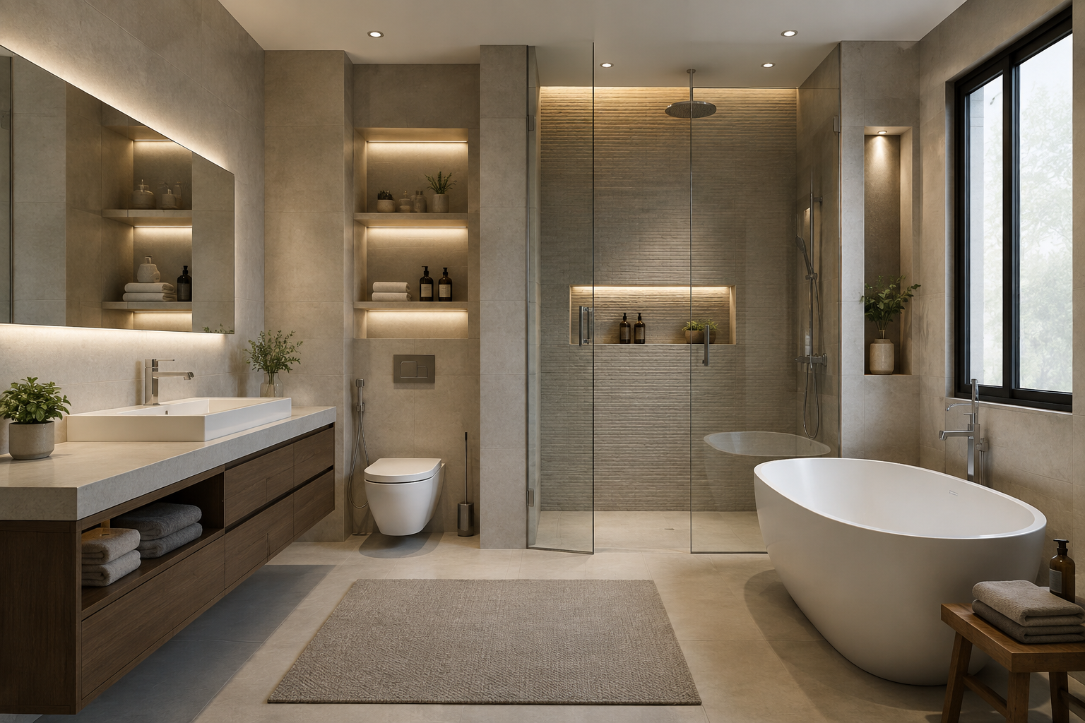 Complete Bathroom Renovation Services in Qatar