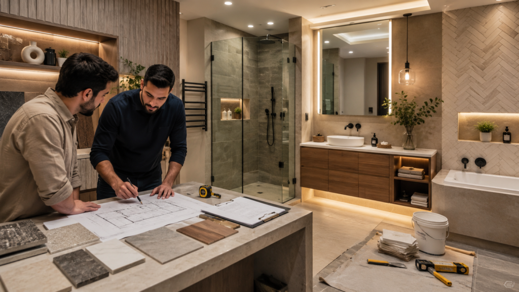 Our Bathroom Renovation Process