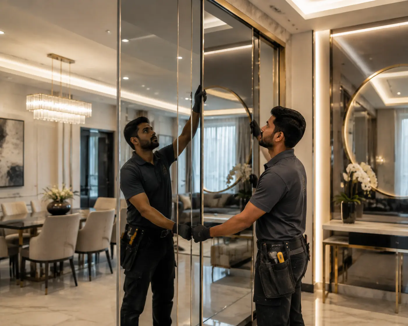 Custom Glass & Mirror Solutions in Qatar