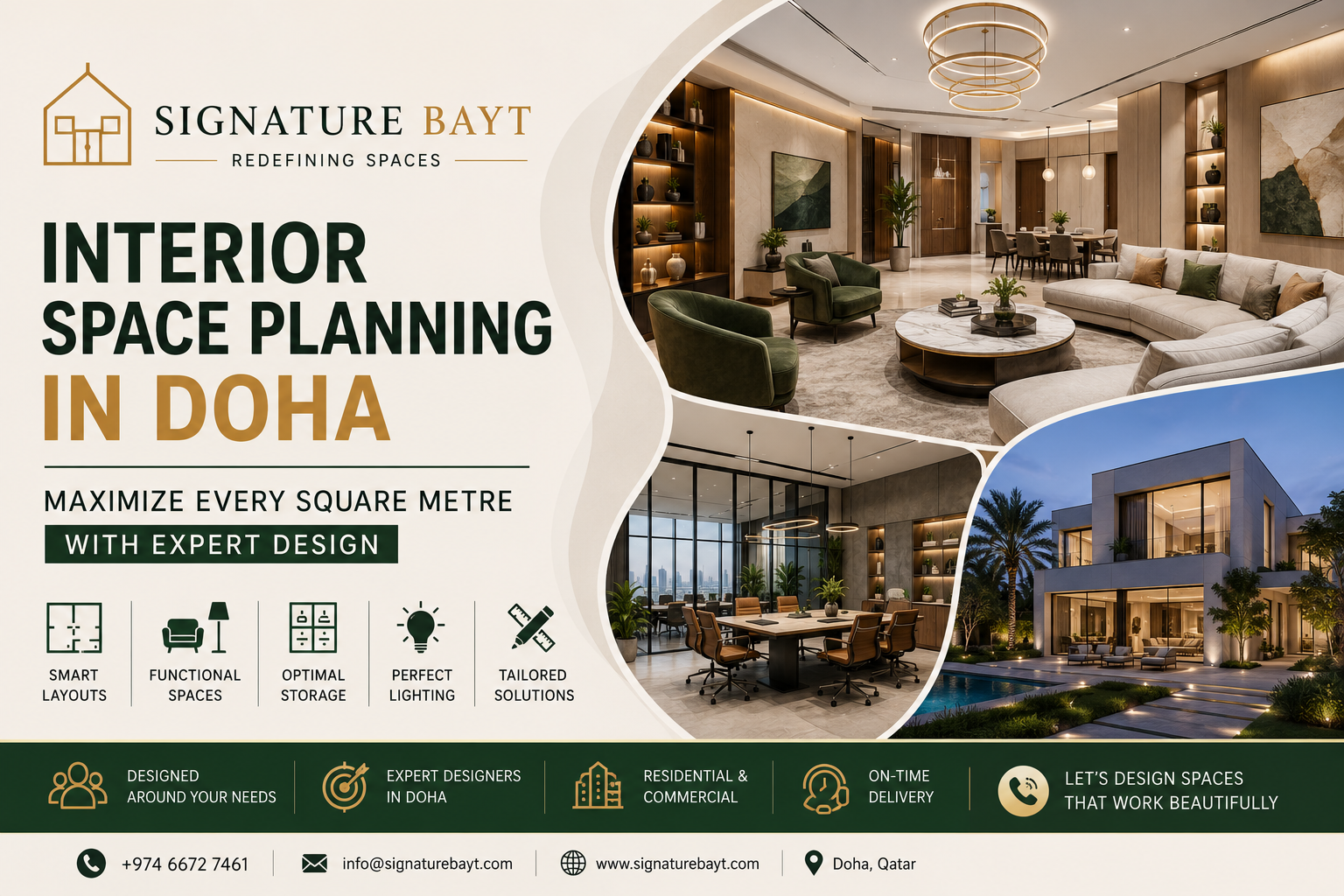Interior Space Planning in Doha