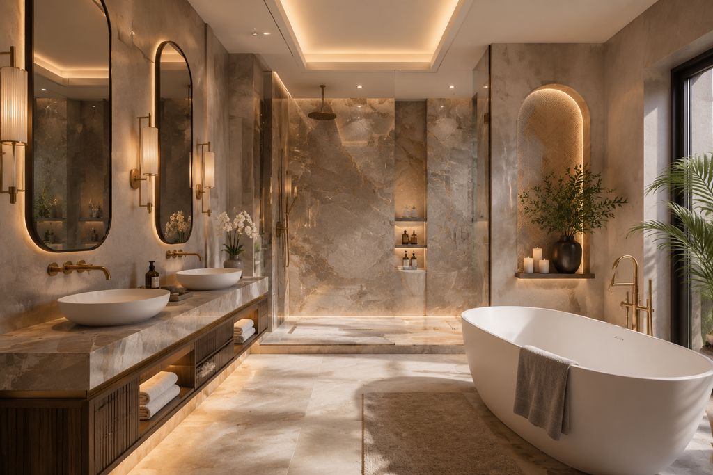 Luxury Bathroom Design Doha, Qatar