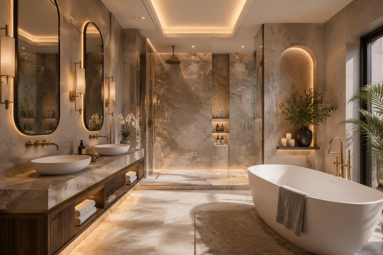 Luxury Bathroom Design Doha, Qatar