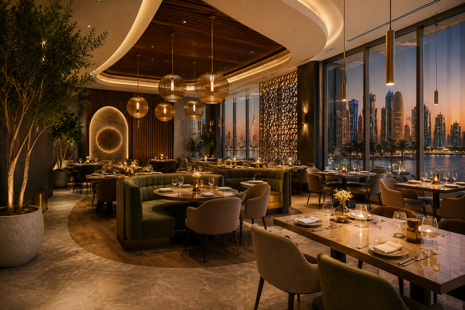 Restaurant Interior Design Qatar