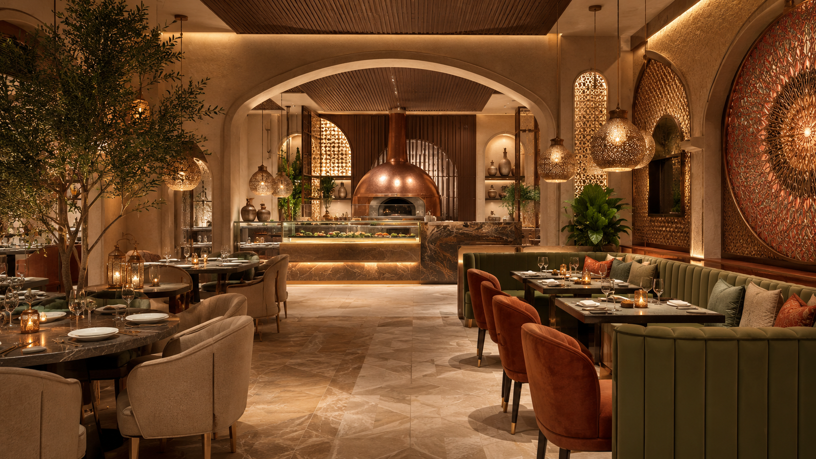 Restaurant Interior Design in Qatar That Reflects Your Brand