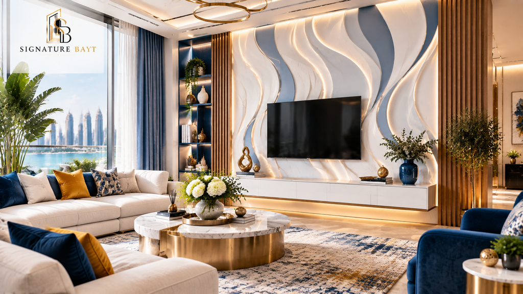 3D Decorative Wall Design in Doha