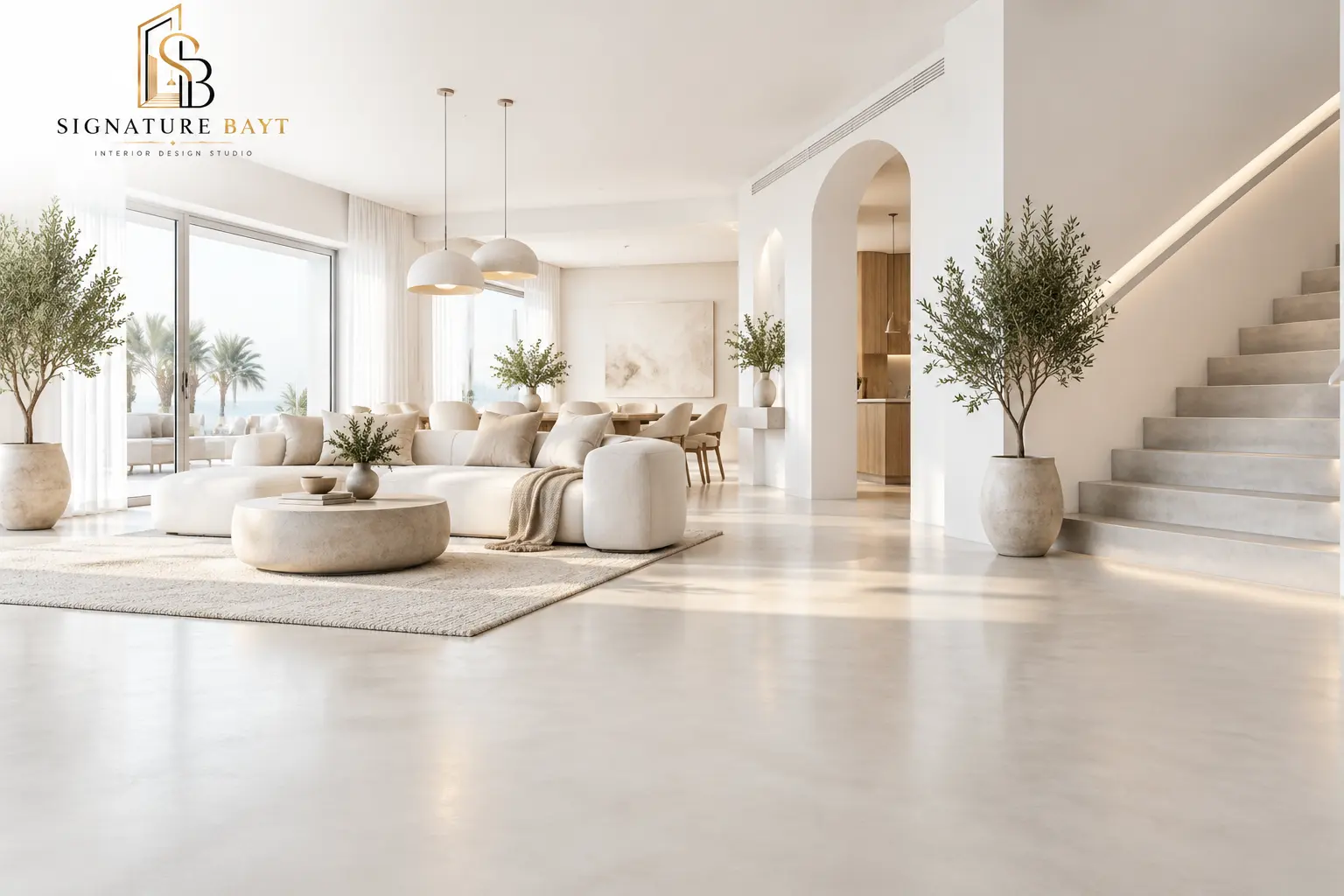 Microcement Flooring Company in Qatar